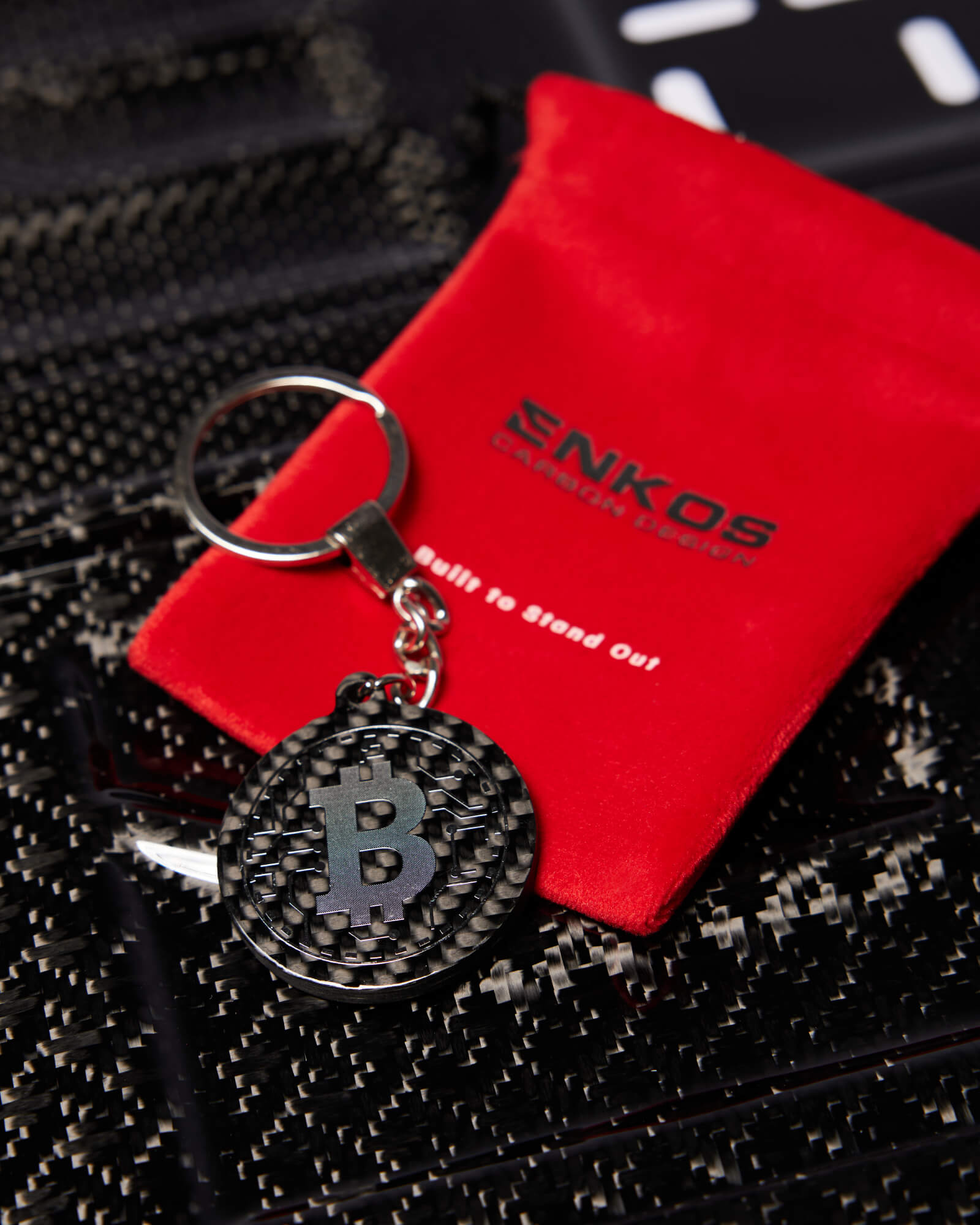 Carbon Keychains