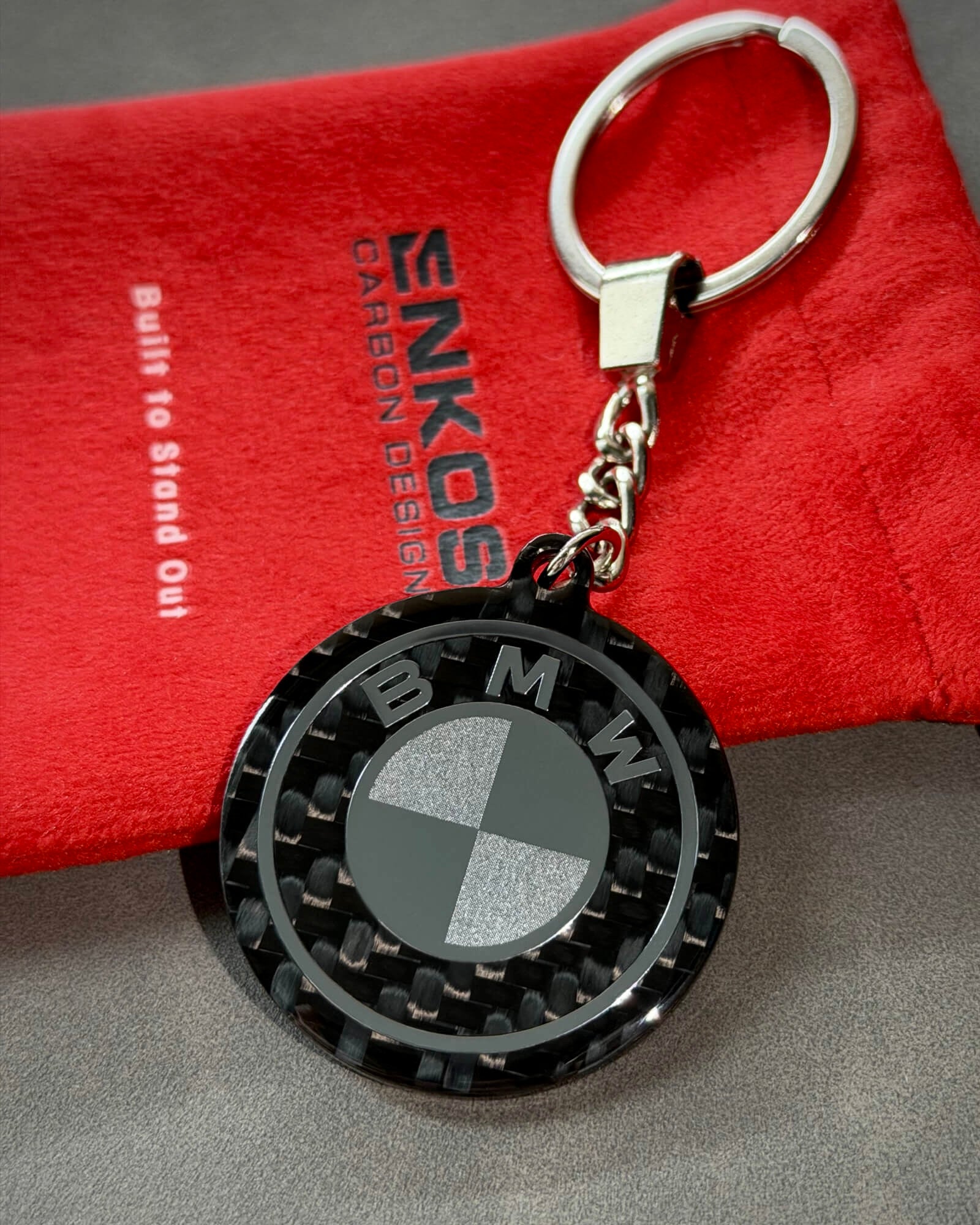 Bavarian Performance — Carbon Keychain