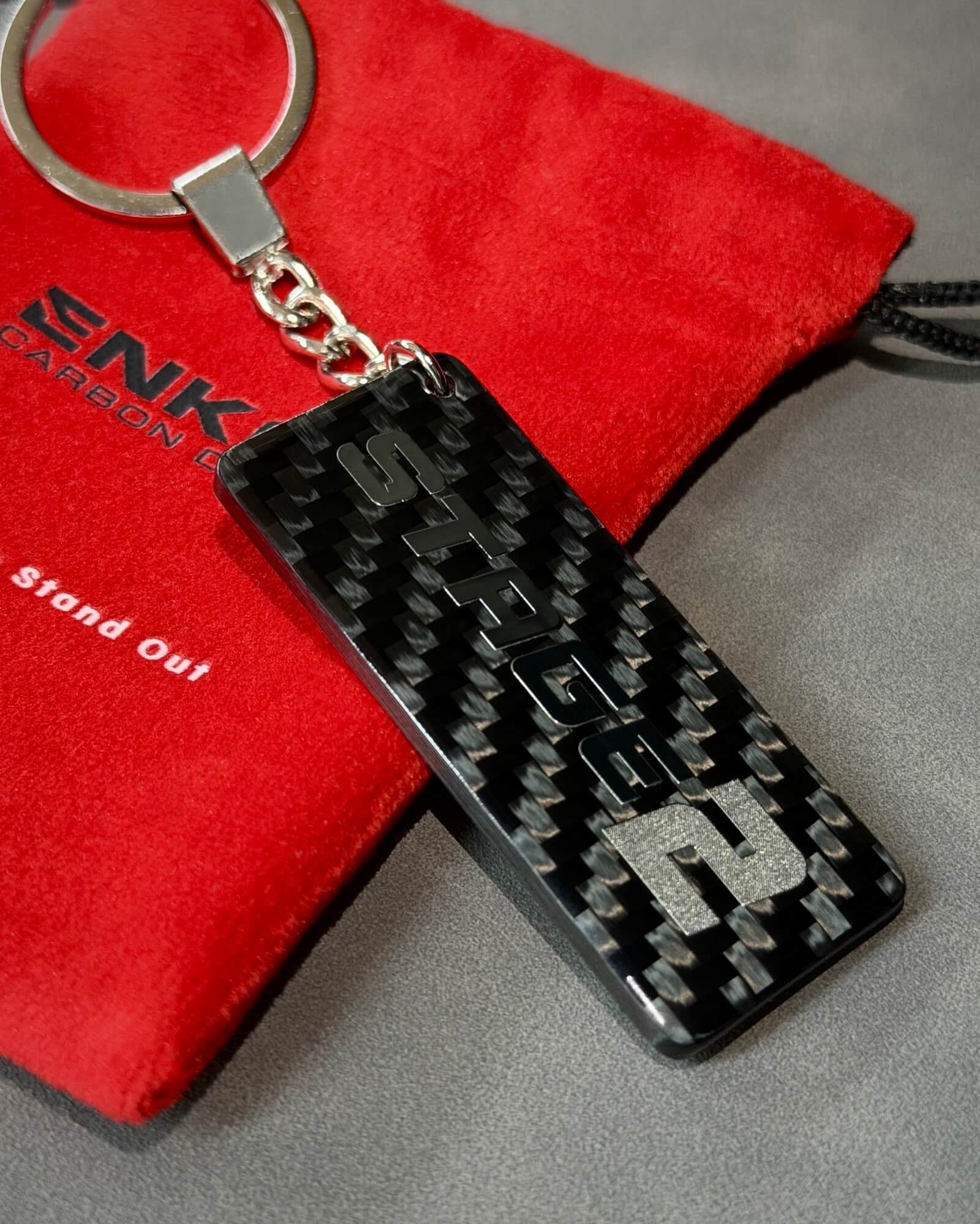 Stage 2 — Carbon Keychain