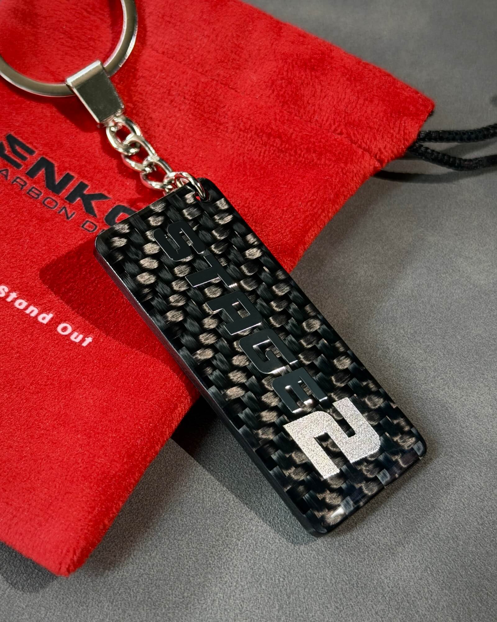 Stage 2 — Carbon Keychain