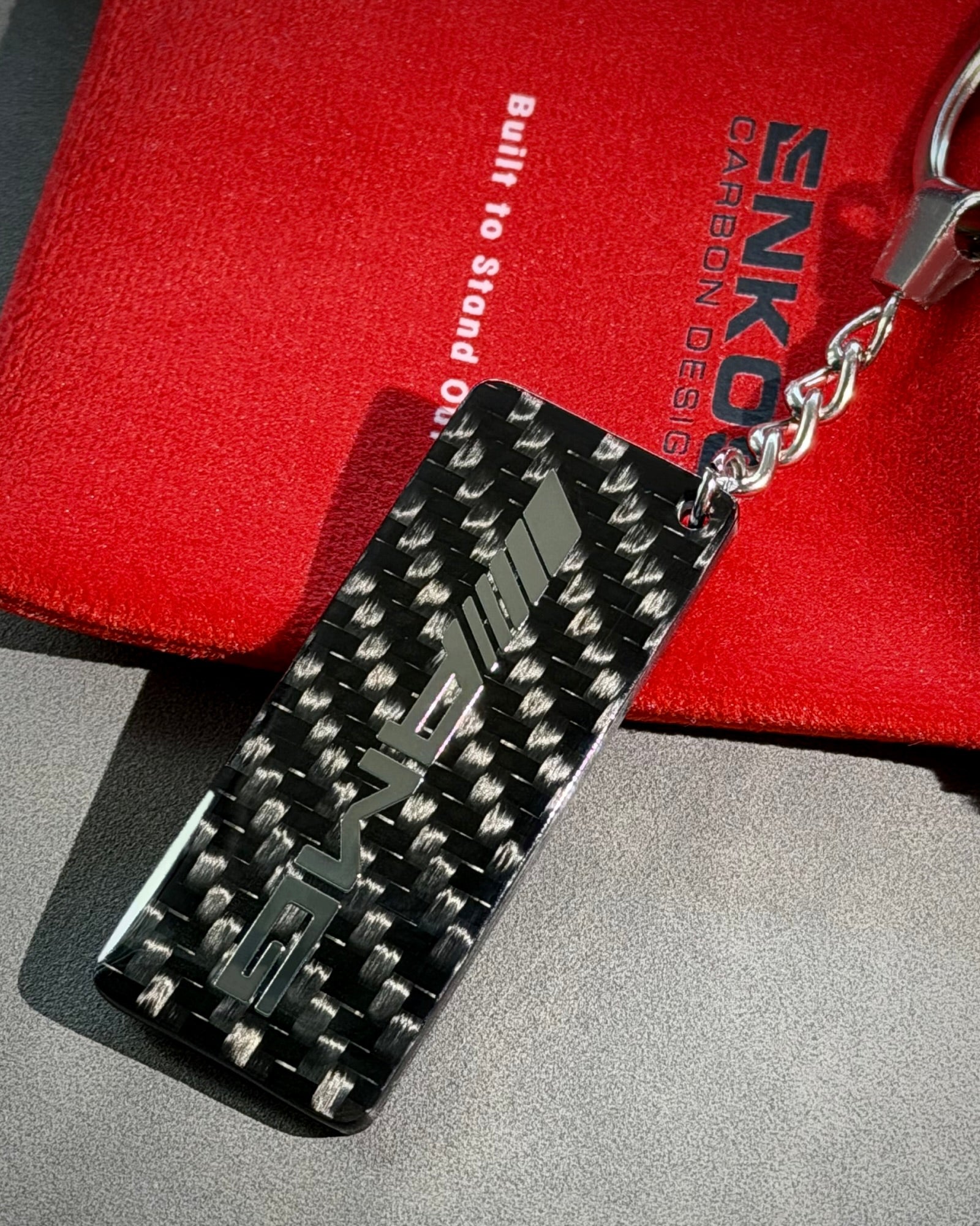 AMG — Carbon Keychain