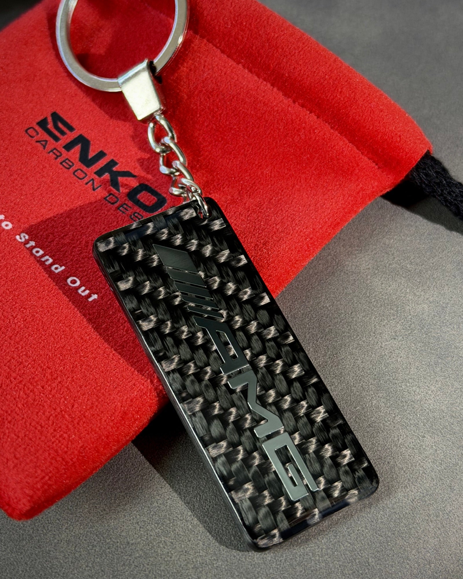 AMG — Carbon Keychain